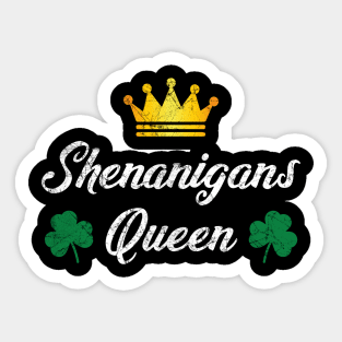 Shenanigans Queen Sticker